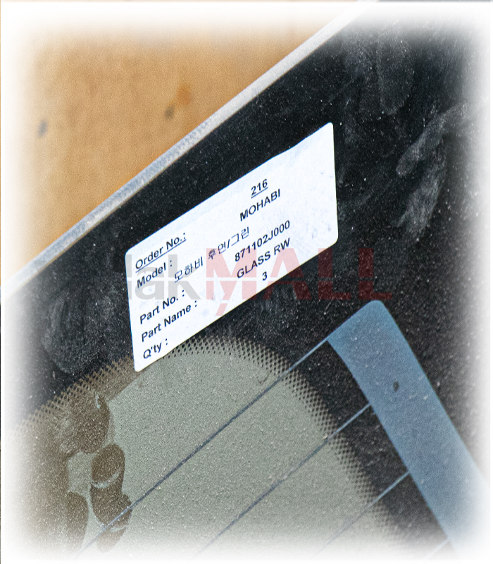 شیشه عقب ساده موهاوی